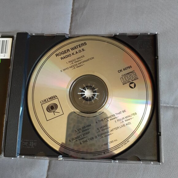 Radio K.A.O.S. by Waters, Roger (CD, 1987) Pink Floyd - Picture 4 of 4